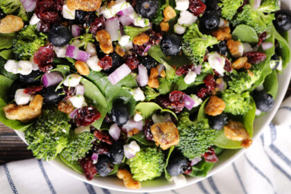 Blueberry-Broccoli-Salad-with-Honey-Balsamic-Dressing