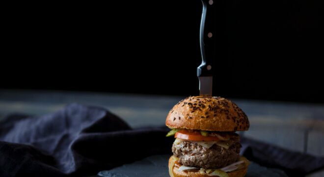 Gourmet Double Cheeseburger
