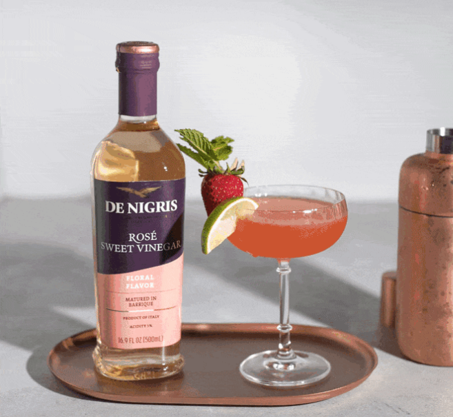 Rosé Sweet Vinegar Cocktail De Nigris 1889