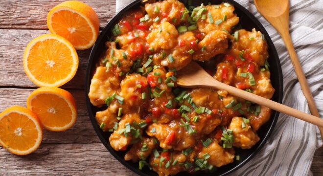 Sweet and Sour Chicken with Apple Cider Vinegar